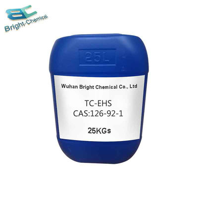 Agent humidificateur de teinture jaune TC-EHS pour le nickelage Sulfate de sodium 2-éthylhexyle CAS 126-92-1 40% liquide