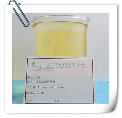 Additif pour le nickelage PME CAS 3973-18-0/étoxylate de propynol 98% liquide jaune clair