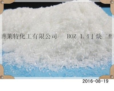 Lumifiant de nickel primaire BOZ ((2-butyne-1,4-diol) Cas 110-65-6 Cristal blanc